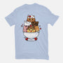 Ice Cream Kittens-Womens-Basic-Tee-Vallina84