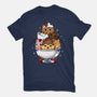 Ice Cream Kittens-Womens-Basic-Tee-Vallina84