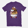 Ice Cream Kittens-Womens-Basic-Tee-Vallina84