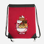 Ice Cream Kittens-None-Drawstring-Bag-Vallina84