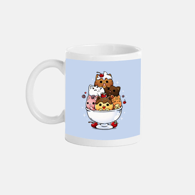 Ice Cream Kittens-None-Mug-Drinkware-Vallina84