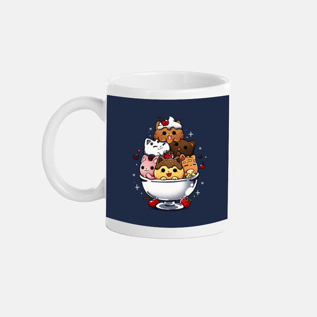 Ice Cream Kittens-None-Mug-Drinkware-Vallina84