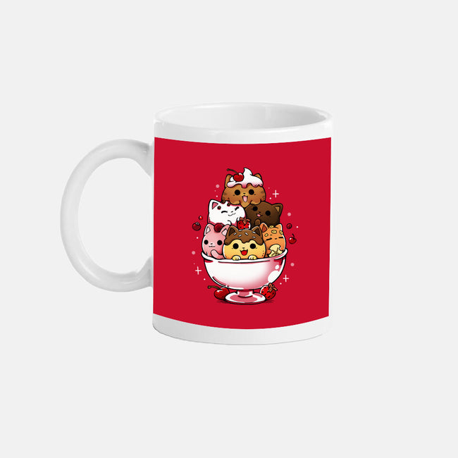 Ice Cream Kittens-None-Mug-Drinkware-Vallina84