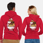 Ice Cream Kittens-Unisex-Zip-Up-Sweatshirt-Vallina84