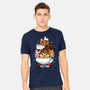 Ice Cream Kittens-Mens-Heavyweight-Tee-Vallina84