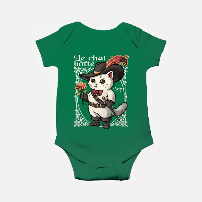 Puss In Boots Tale-Baby-Basic-Onesie-NemiMakeit