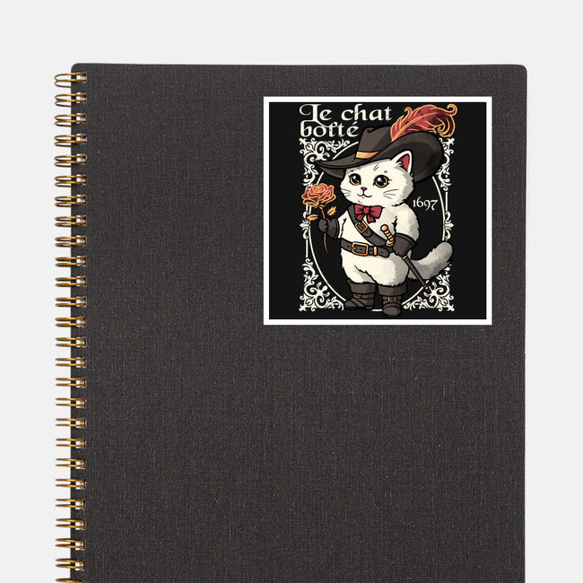 Puss In Boots Tale-None-Glossy-Sticker-NemiMakeit