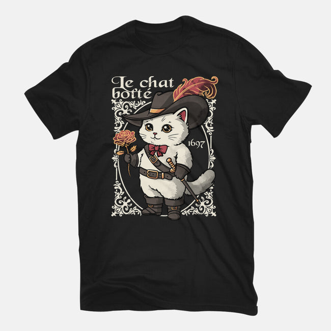 Puss In Boots Tale-Womens-Basic-Tee-NemiMakeit