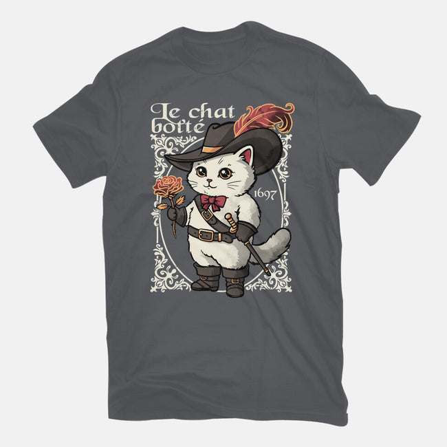 Puss In Boots Tale-Womens-Fitted-Tee-NemiMakeit