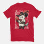 Puss In Boots Tale-Womens-Basic-Tee-NemiMakeit