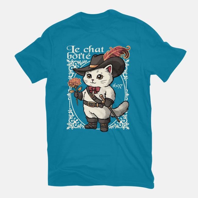 Puss In Boots Tale-Mens-Basic-Tee-NemiMakeit