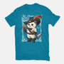 Puss In Boots Tale-Womens-Basic-Tee-NemiMakeit