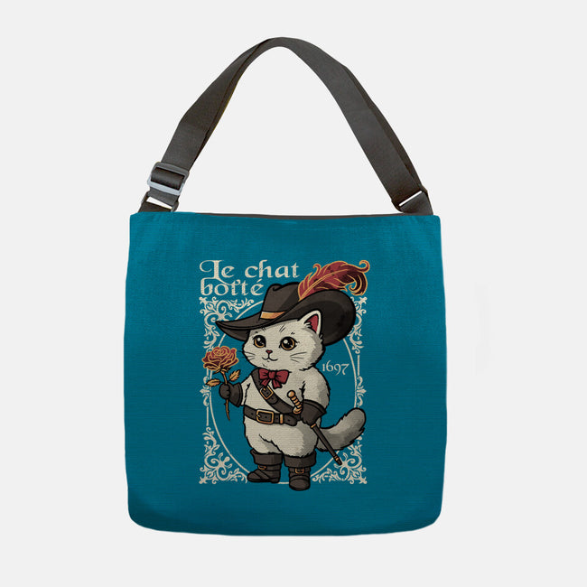 Puss In Boots Tale-None-Adjustable Tote-Bag-NemiMakeit