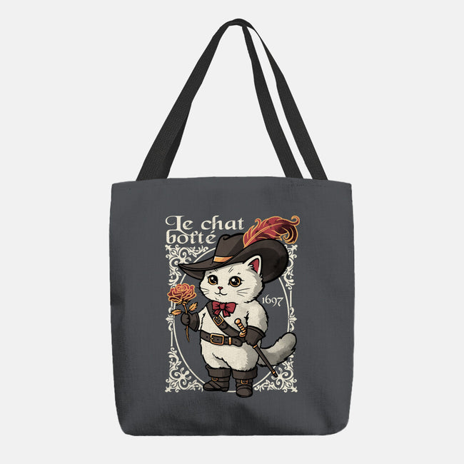 Puss In Boots Tale-None-Basic Tote-Bag-NemiMakeit