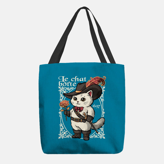 Puss In Boots Tale-None-Basic Tote-Bag-NemiMakeit