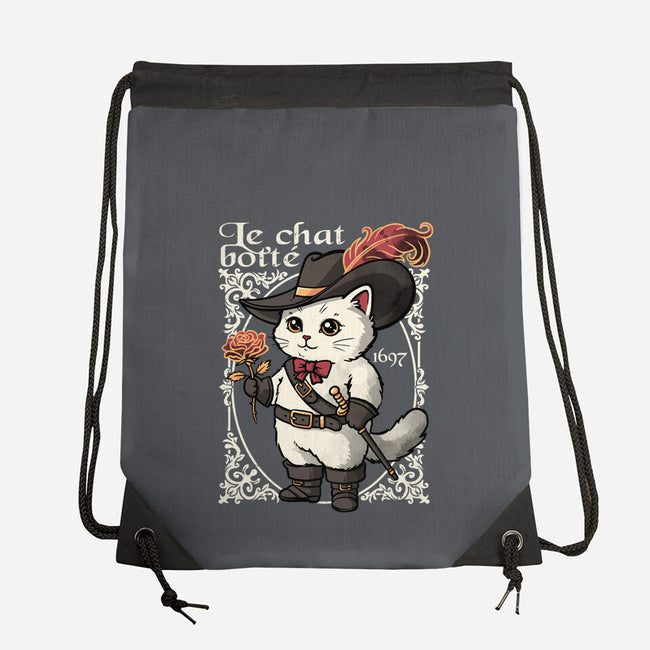 Puss In Boots Tale-None-Drawstring-Bag-NemiMakeit