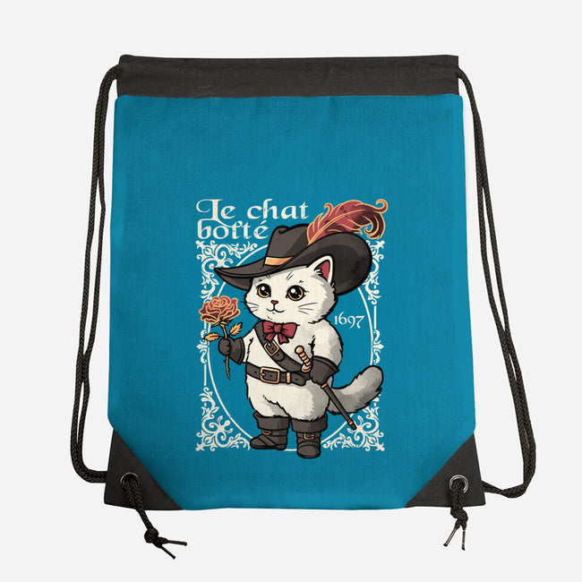 Puss In Boots Tale-None-Drawstring-Bag-NemiMakeit