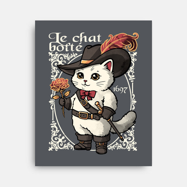 Puss In Boots Tale-None-Stretched-Canvas-NemiMakeit