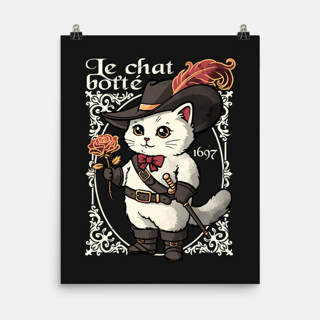 Puss In Boots Tale-None-Matte-Poster-NemiMakeit