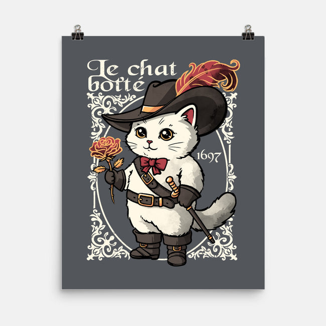 Puss In Boots Tale-None-Matte-Poster-NemiMakeit