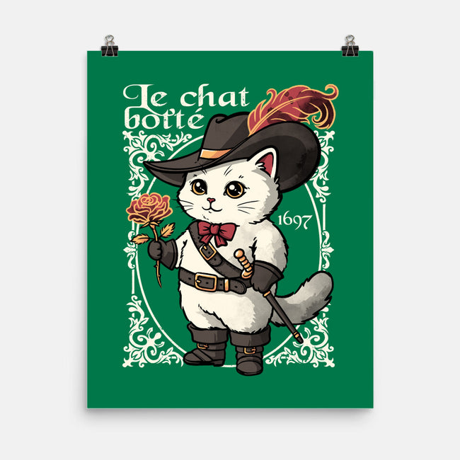 Puss In Boots Tale-None-Matte-Poster-NemiMakeit