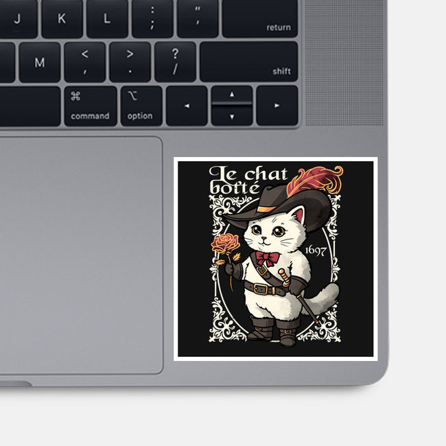 Puss In Boots Tale-None-Glossy-Sticker-NemiMakeit