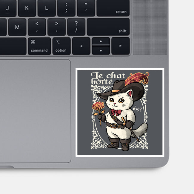 Puss In Boots Tale-None-Glossy-Sticker-NemiMakeit