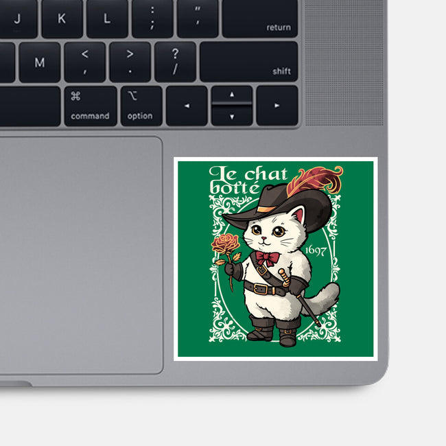 Puss In Boots Tale-None-Glossy-Sticker-NemiMakeit