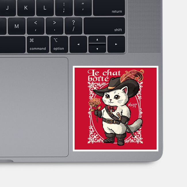 Puss In Boots Tale-None-Glossy-Sticker-NemiMakeit