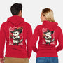 Puss In Boots Tale-Unisex-Zip-Up-Sweatshirt-NemiMakeit