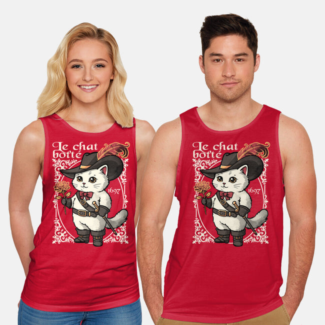 Puss In Boots Tale-Unisex-Basic-Tank-NemiMakeit