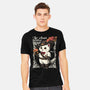 Puss In Boots Tale-Mens-Heavyweight-Tee-NemiMakeit