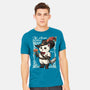 Puss In Boots Tale-Mens-Heavyweight-Tee-NemiMakeit