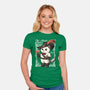 Puss In Boots Tale-Womens-Fitted-Tee-NemiMakeit