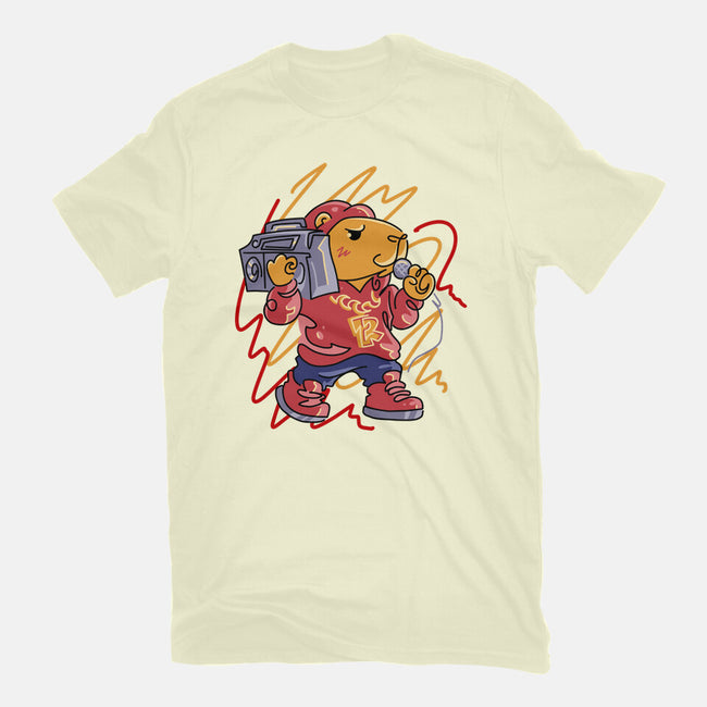 Capybarapper-Mens-Basic-Tee-spoilerinc