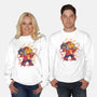 Capybarapper-Unisex-Crew Neck-Sweatshirt-spoilerinc
