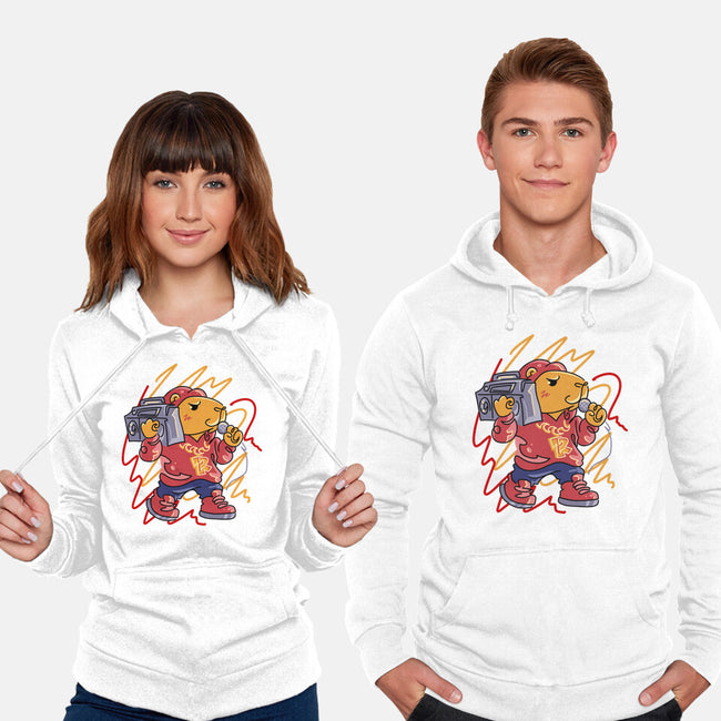 Capybarapper-Unisex-Pullover-Sweatshirt-spoilerinc