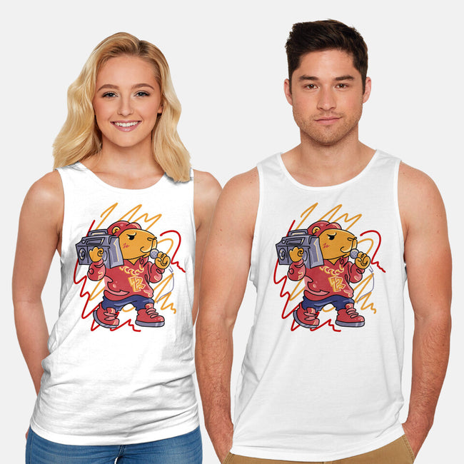 Capybarapper-Unisex-Basic-Tank-spoilerinc