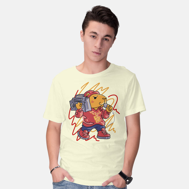 Capybarapper-Mens-Basic-Tee-spoilerinc