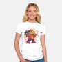 Capybarapper-Womens-Fitted-Tee-spoilerinc