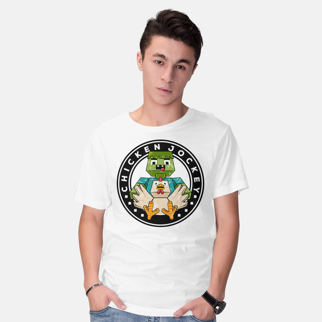 Chicken Cube Lover-Mens-Basic-Tee-spoilerinc