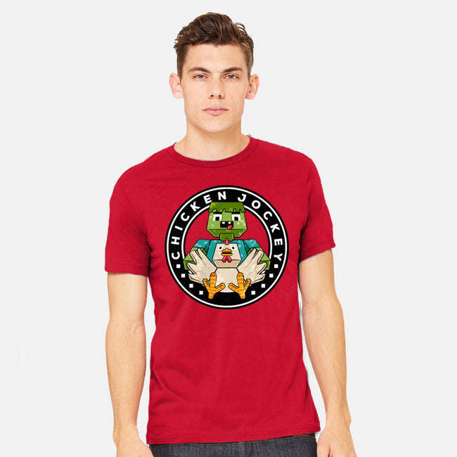 Chicken Cube Lover-Mens-Heavyweight-Tee-spoilerinc