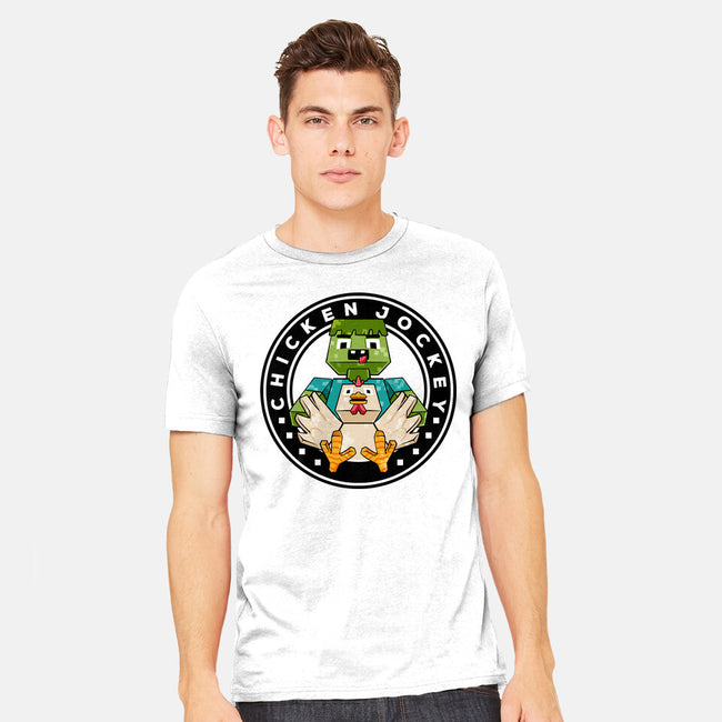 Chicken Cube Lover-Mens-Heavyweight-Tee-spoilerinc
