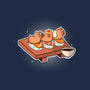 Capybara Sushi-Mens-Heavyweight-Tee-Freecheese