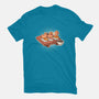 Capybara Sushi-Womens-Basic-Tee-Freecheese