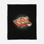 Capybara Sushi-None-Fleece-Blanket-Freecheese