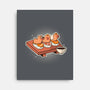 Capybara Sushi-None-Stretched-Canvas-Freecheese