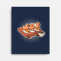 Capybara Sushi-None-Stretched-Canvas-Freecheese