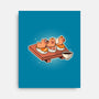 Capybara Sushi-None-Stretched-Canvas-Freecheese