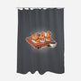 Capybara Sushi-None-Polyester-Shower Curtain-Freecheese